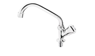 Alfa Mermer Üstü Tekli Lavabo Bataryası